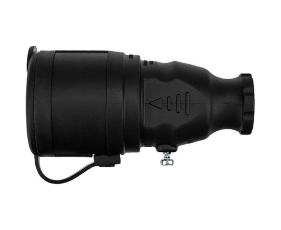 Переносная розетка REXANT влагозащищенная с крышкой, с/з, 16 А, IP44 каучук 111-004 – изображение 6