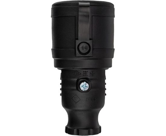 Переносная розетка REXANT влагозащищенная с крышкой, с/з, 16 А, IP44 каучук 111-004 – изображение 5