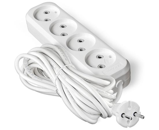 Удлинитель UNIVersal Е-204 ПВС 2*0,75, 4 гнезда, 5м 9631969 