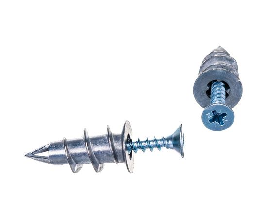 Анкер дюбель Tech-Krep DRIVA METAL с шурупом 4 шт - пакет 102949 