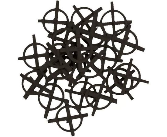 Крестики дистанционные пластмассовые (100 шт; 4 мм) TOPEX 16B640 