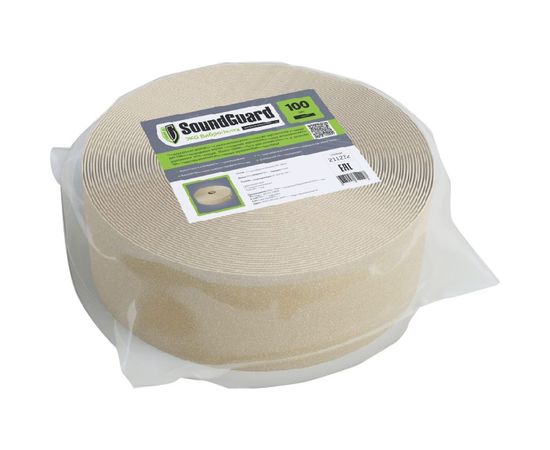 Демпферная виброгасящая лента SoundGuard Эко ВиброЛента (20 м, 100 мм, 3,5 мм) 211224 