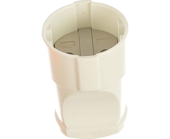 Штепсельное гнездо б/з, белое 10А 250В UNIVersal А115 