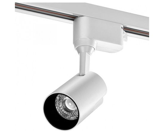 Светодиодный трековый светильник WOLTA 15Вт, 4000К белый WTL-15W/01W 