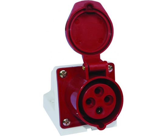 Стационарная розетка 114 TDM 3Р+РЕ 16А 380В IP44 SQ0602-0002 