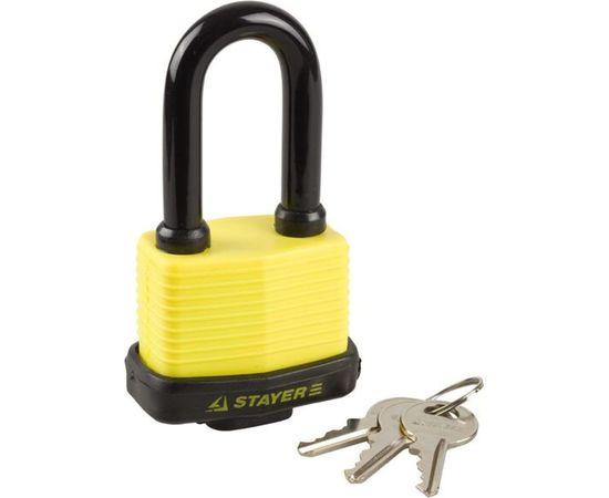 Навесной всепогодный замок 50 мм STAYER MASTER 37141-40 
