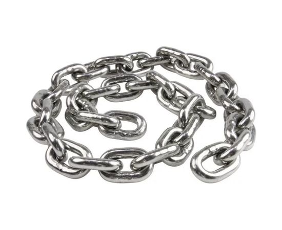 Круглозвенная цепь TOR G80 10х30, оцинкованная 1001480 