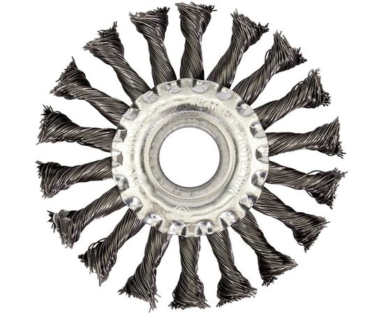 Щетка дисковая (115х22.2 мм; сталь витая) VMX 511728 