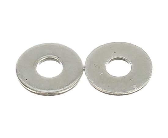 Кузовная оцинкованная шайба DIN9021 М4 500шт - коробка Tech-Krep 105263 