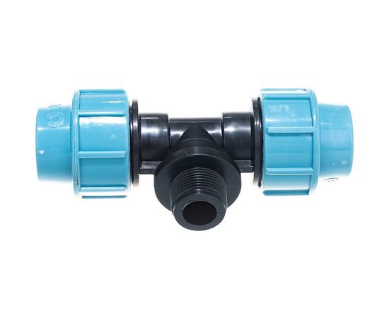 Тройник с наружной резьбой (25 мм, 3/4") Unipump 75982 – изображение 2