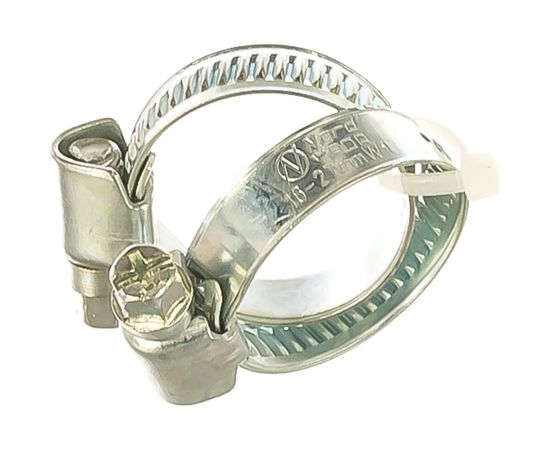 Обжимной хомут, цинк Tech-Krep 16х28 2шт - хомут 136938 – изображение 2