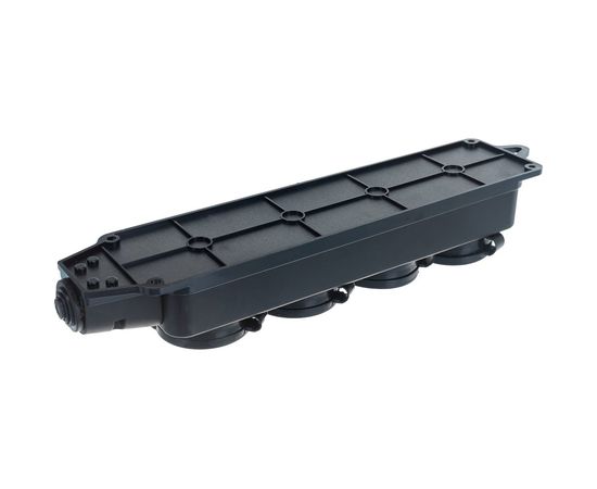 Однофазная 4-х местная колодка с заглушками, каучук UNIVersal 1029 – изображение 3