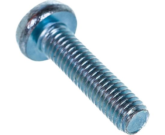 Винт DIN 7985 с полукруглой головкой, оцинкованный М5х20, 100шт - коробка Tech-Krep 105222 – изображение 3