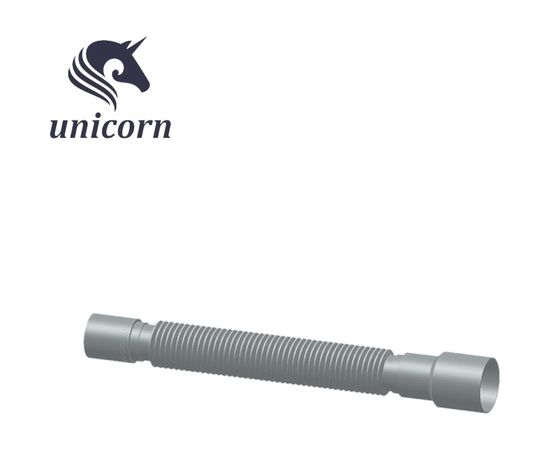 Универсальная гибкая труба 800мм, 40х40/50 Unicorn Юникорн D80 ИС.110325 – изображение 3