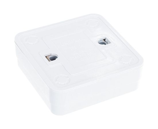 Выключатель UNIVersal Олимп 1 клавиша, проходной, белый О0025 – изображение 2