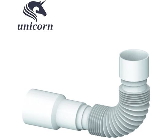 Универсальная гибкая труба Unicorn D40 400 мм 40х40/50 ИС.110375 – изображение 2