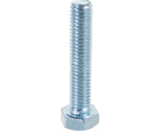 Болт Tech-Krep DIN933 с шестигранной головкой, оцинкованный М8х40 2 шт - пакет 102971 – изображение 4