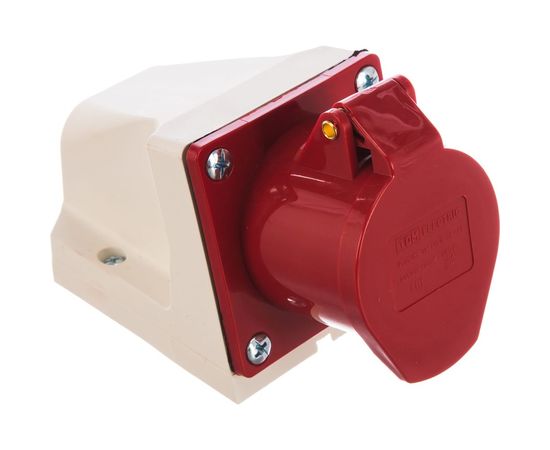 Стационарная розетка 114 TDM 3Р+РЕ 16А 380В IP44 SQ0602-0002 – изображение 4