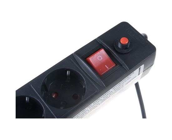 Сетевой фильтр UNIVersal ПВС 3*0,75 черный 3м 967U-4003 – изображение 3