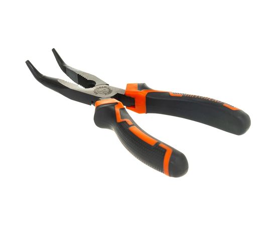 Удлиненные пассатижи АвтоDело выгнутые 180 мм PRO 36438 16128 – изображение 3