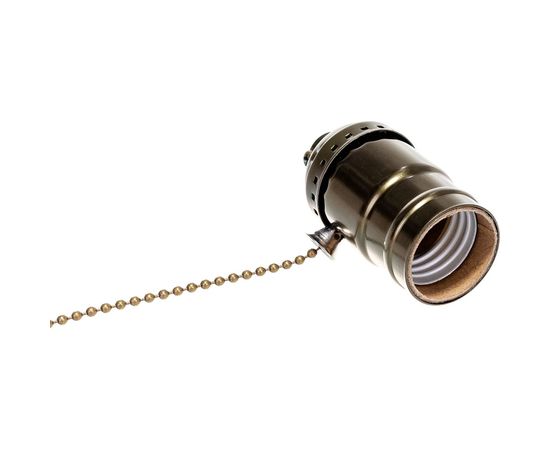 Декоративный патрон Uniel DLC-V-H01Z/E27 BRONZE, UL-00000530 – изображение 5