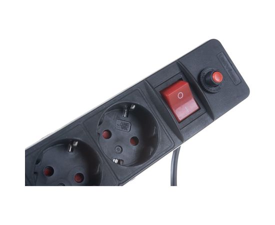 Сетевой фильтр UNIVersal ПВС 3*0,75 черный 1,8м 967U-4001 – изображение 4