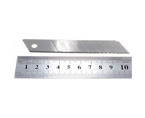 Набор лезвий 18 мм 5 шт. для ножей 76180,76181,76182,76183,76185 VOREL 76220 – изображение 2