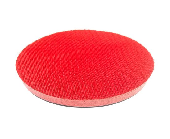 Тарелка опорная пластиковая с мягкой вставкой (на липучке, 125 мм, М14) STAYER 35744-125 – изображение 2