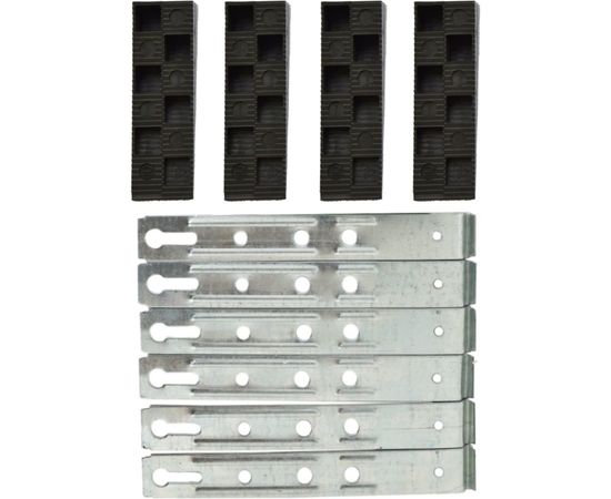 Монтажный комплект для окон ПВХ Tech-Krep 4 шт клинья, 6 шт пластин 152061 – изображение 2