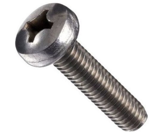 Винт DIN 7985 с цилиндр. гол. и сферой ГОСКРЕП М6 х 20 нержав. сталь 6 шт. 10-0017080 