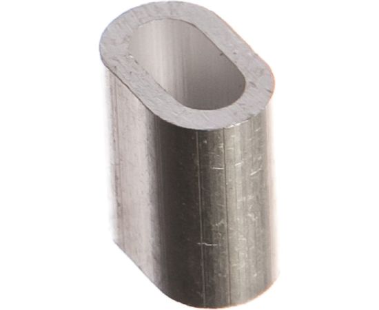 Зажим троса ЗУБР DIN 3093 алюминиевый, 4мм, 2 шт, 304476-04 