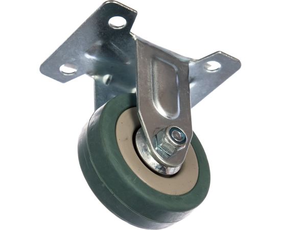 Колесо неповоротное (50 мм; г/п 35 кг; резина/полипропилен) ЗУБР 30956-50-F 