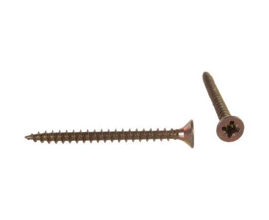 Шуруп Качественный КРЕПЕЖ желтый цинк 3,5x40, 170 шт. 0300445 КЧ 