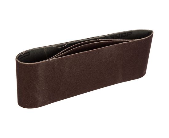 Лента шлифовальная "МАСТЕР" 3 шт. (75х457 мм; P180) для ЛШМ Зубр 35541-180 