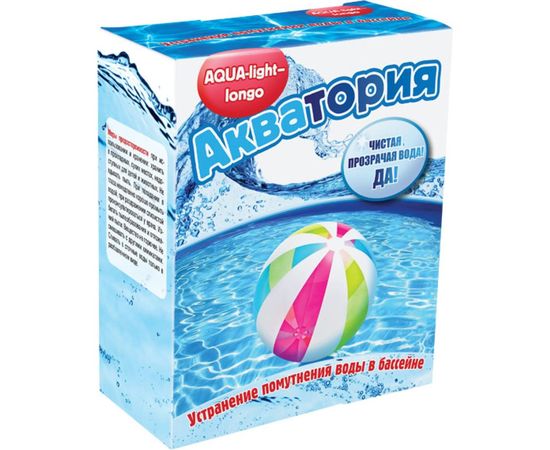 Гранулы для осветления воды в бассейне Ваше Хозяйство Акватория 4 картриджах по 125 г 4620015696201 
