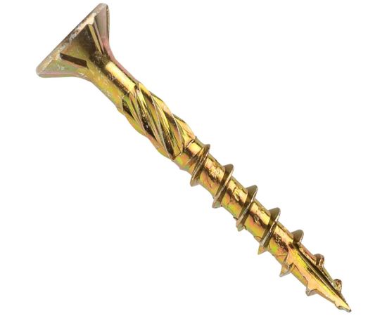 Конструкционный шуруп ЕВРОПАРТНЕР для дерева с фрезой потай ж/п Torx 15, 3.5х30 25шт T2 0638 1 