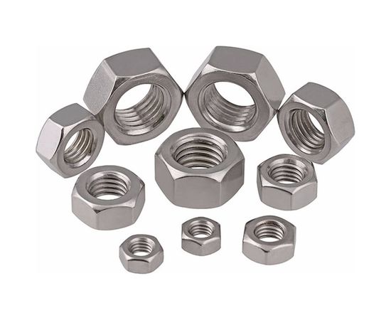 Гайка Качественный КРЕПЕЖ шестигранная DIN 934 М14 20 шт 0300923 КЧ 