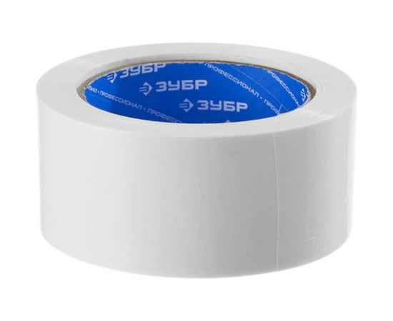 Армированная лента Зубр ПРОФЕССИОНАЛ влагостойкая, 48мм х 25м, белая 12092-50-25 