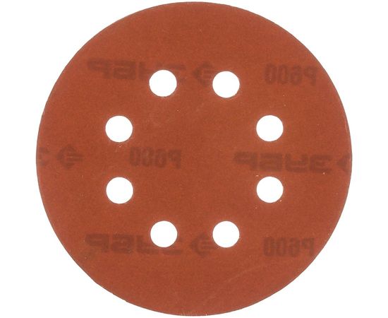 Круг шлифовальный универсальный 5 шт. (125 мм; Р600) "МАСТЕР" Зубр 35562-125-600 