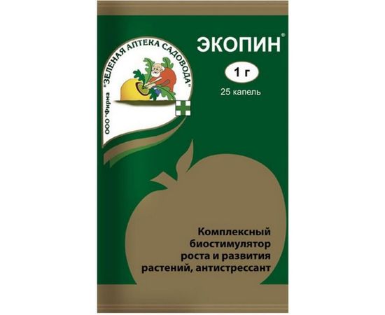 Универсальный биостимулятор с антистрессовым эффектом Зеленая Аптека Садовода Экопин 1 г 4601976001389 