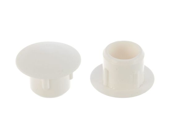 Заглушка на отверстие ЕВРОПАРТНЕР D10 белая 35 шт. 16 1847 4 