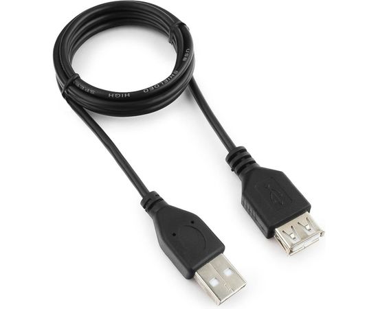 Кабель-удлинитель Гарнизон USB 2.0 AM/AF, 1м, пакет GCC-USB2-AMAF-1M 