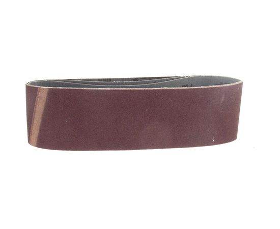 Лента шлифовальная "МАСТЕР" 3 шт. (75х533 мм; P80) для ЛШМ Зубр 35542-080 