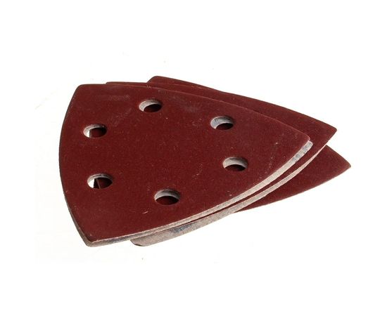 Треугольник шлифовальный универсальный 5 шт. (93х93х93 мм; Р320) "МАСТЕР" Зубр 35583-320 