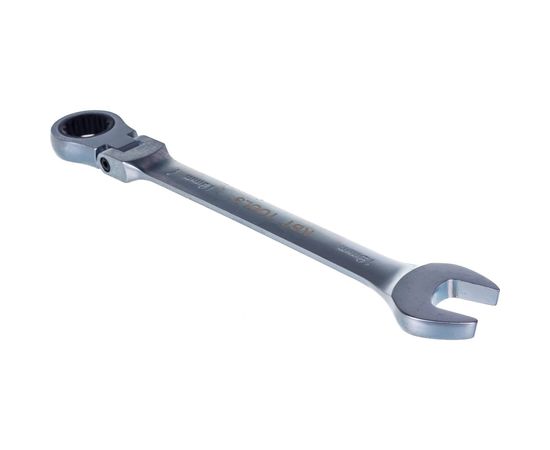 Гаечный трещоточный ключ с шарниром КВТ 19 мм 79199 