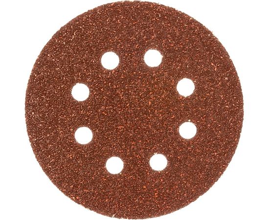 Круг шлифовальный универсальный 5 шт. (125 мм; Р40) "МАСТЕР" Зубр 35562-125-040 