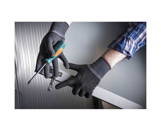 Нейлоновые рабочие перчатки с ПВХ БЕРТА 160 – изображение 3