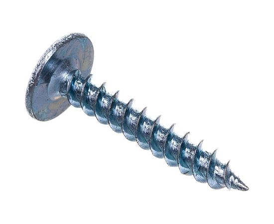 Прессшайба Качественный КРЕПЕЖ 4.2х25 мм, белая RAL 9003, острый, 160 шт 0200217 КЧ – изображение 2