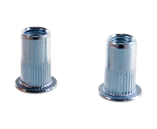 Резьбовые заклепки с насечками ЗУБР Профессионал М5, 20 шт, стальные, стандартный бортик 31318-05 – изображение 4