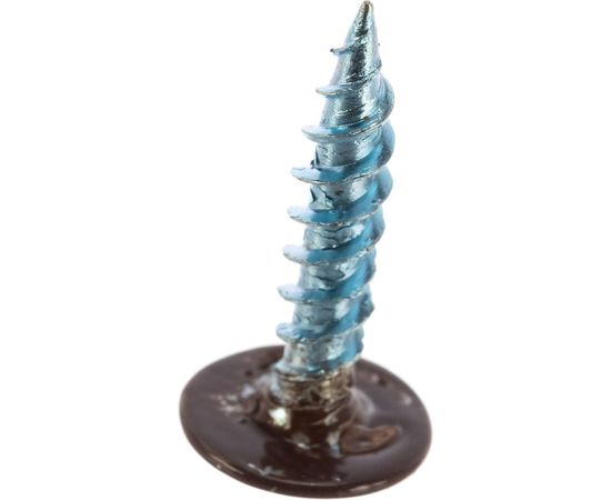 Прессшайба Качественный КРЕПЕЖ 4.2х19 мм, коричневая RAL 8017, острая, 250 шт 0300219 КЧ – изображение 4